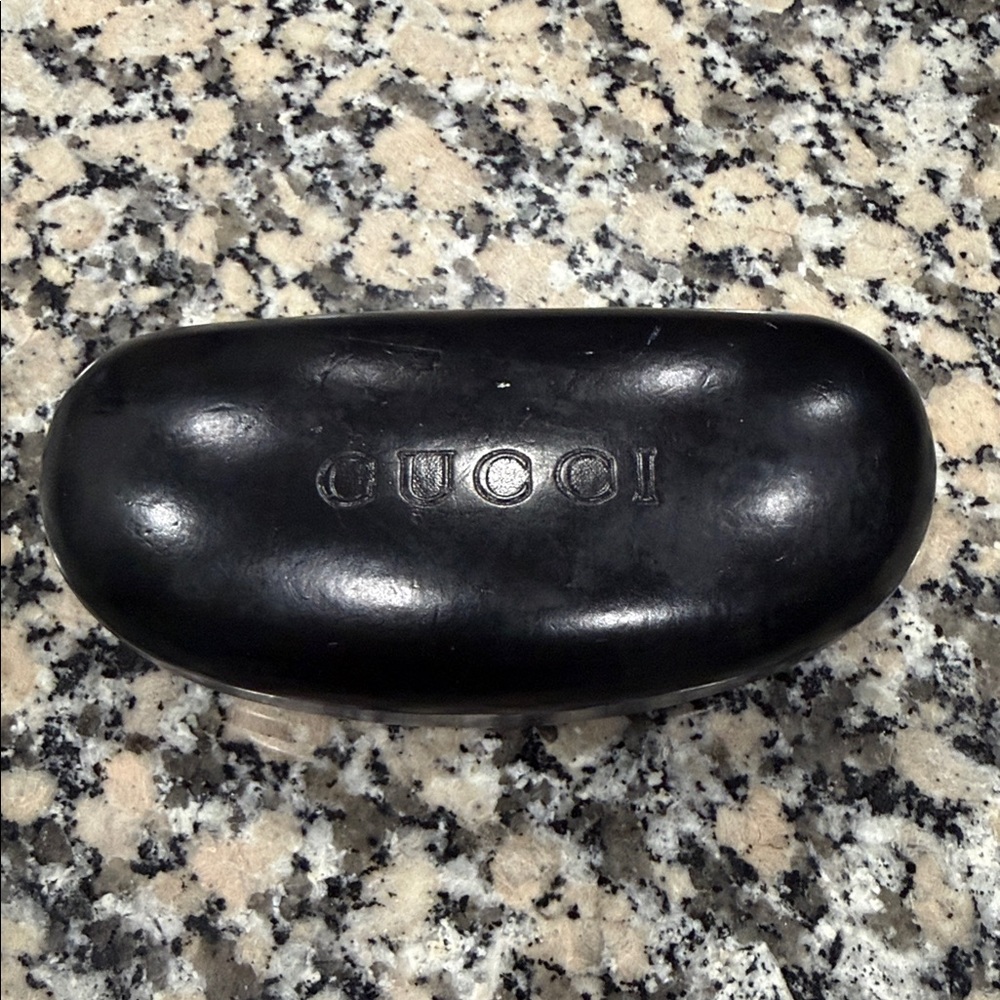 Gucci Sleek Black Eyewear Case